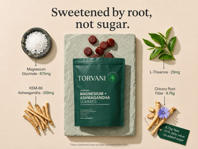 Torvani Liposomal Mag + Ashwa Gummies