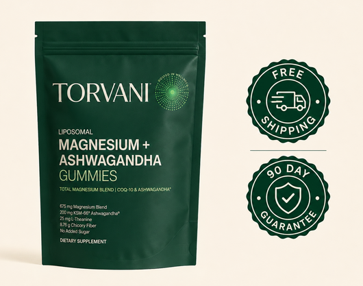 Torvani Liposomal Mag + Ashwa Gummies