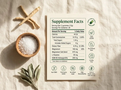 Torvani Liposomal Mag + Ashwa Gummies